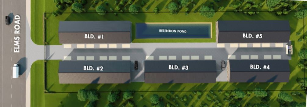 SC Storage Condos Aerial View