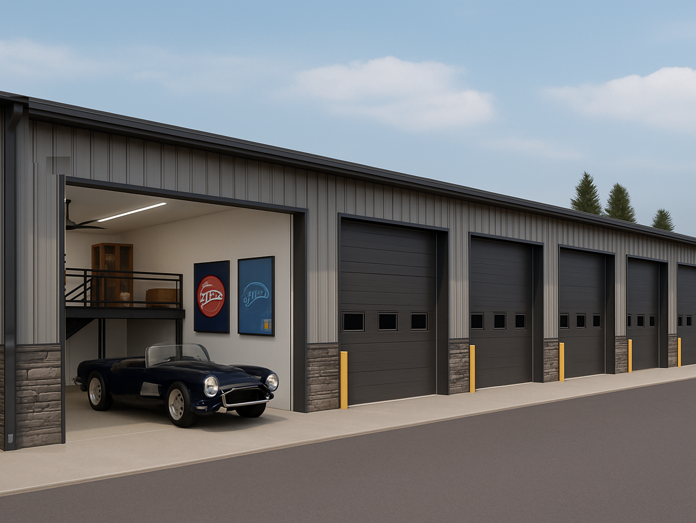 SC Storage Condos Exterior Units