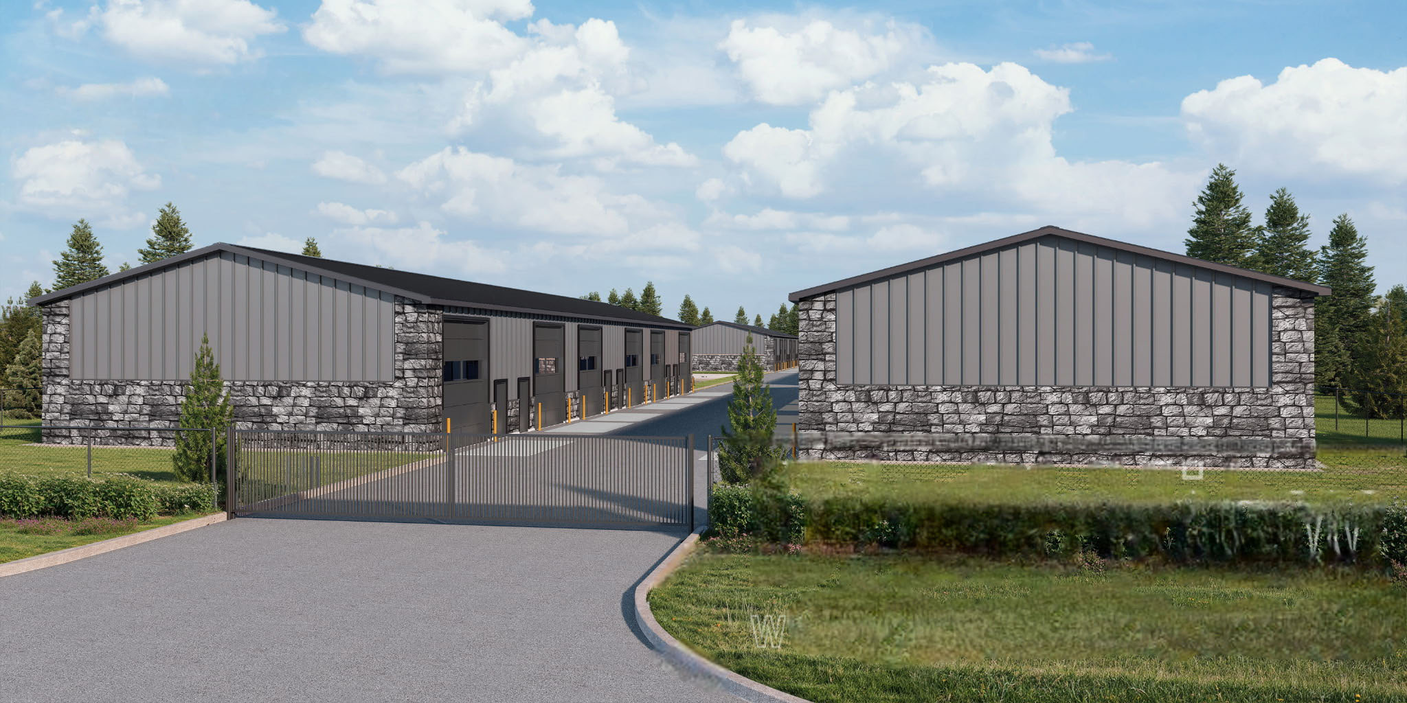 SC Storage Condos Exterior